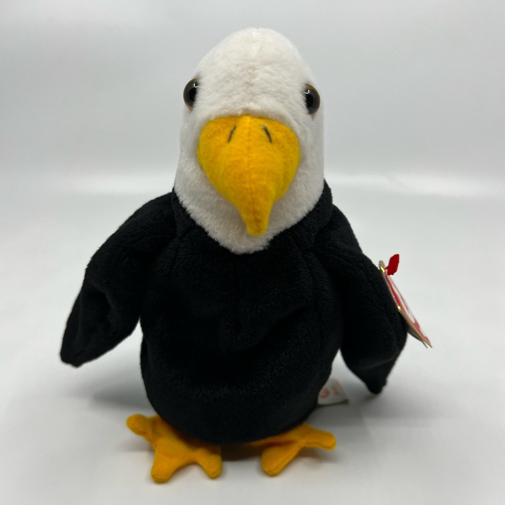 Baldy the eagle- beanie baby